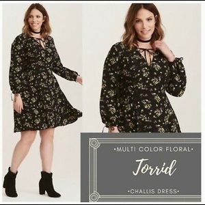 Torrid longer sleeve dress